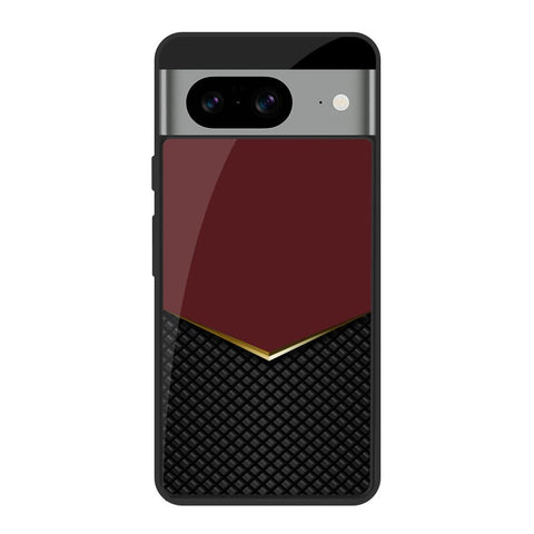 Shining Chevron Red Glossy Case for Google Pixel 8