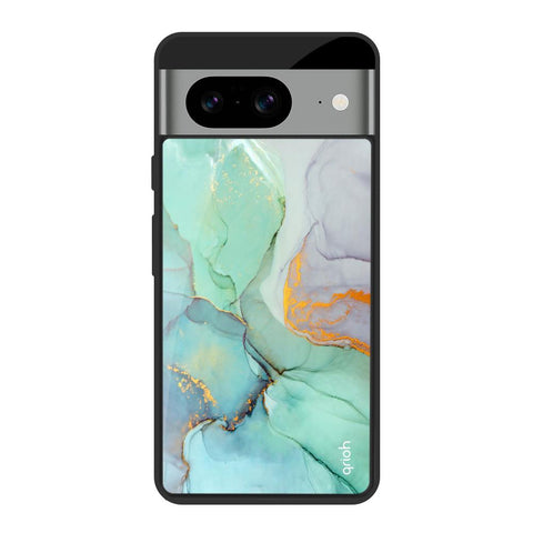 Green Marble Glossy Case for Google Pixel 8