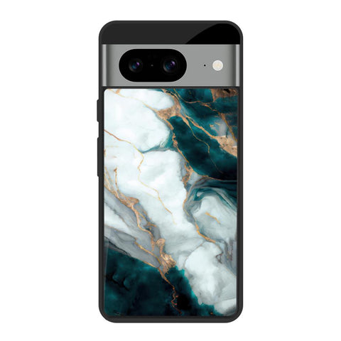 Aqua Green Marble Glossy Case for Google Pixel 8