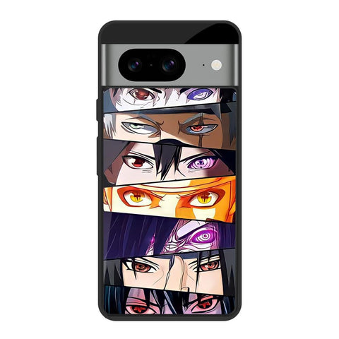 Anime Eyes Glossy Case for Google Pixel 8