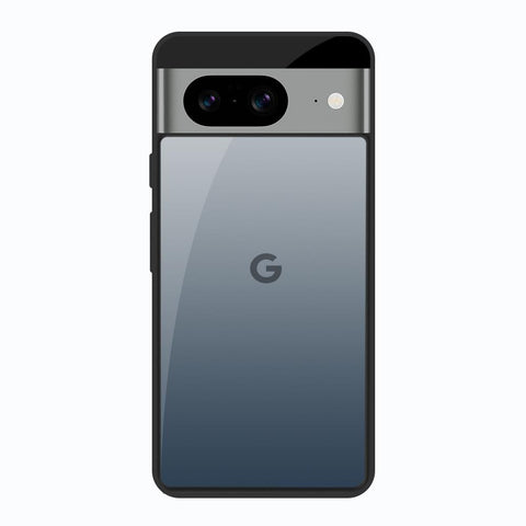 Smokey Grey Color Glossy Case For Google Pixel 8