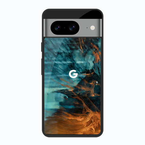 Golden Splash Glossy Case for Google Pixel 8