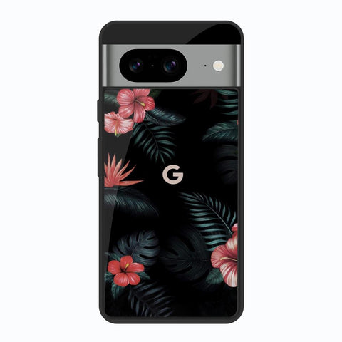Tropical Art Flower Glossy Case for Google Pixel 8