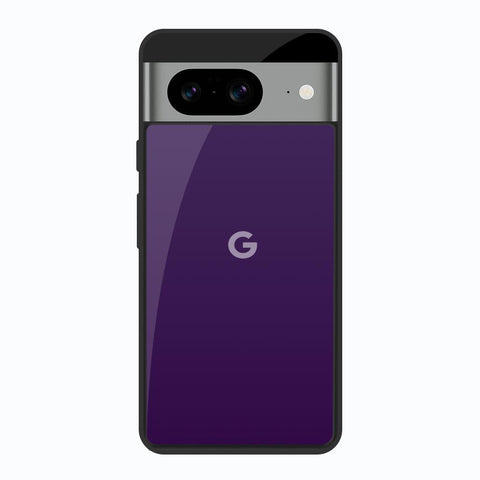 Dark Purple Glossy Case for Google Pixel 8