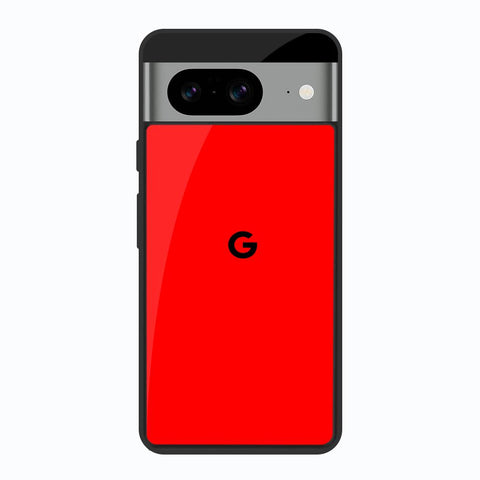 Blood Red Glossy Case for Google Pixel 8