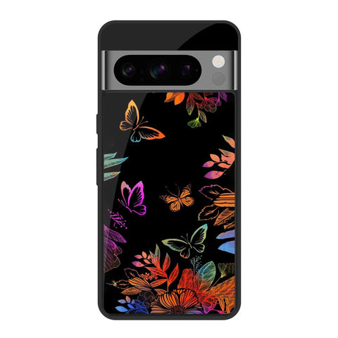 Rainbow Butterfly Glossy Case for Google Pixel 8 Pro