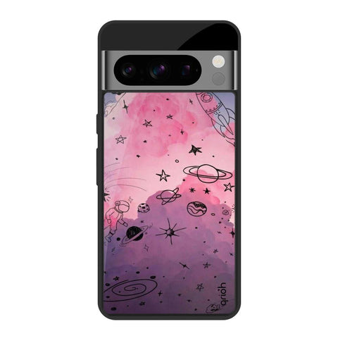 Space Doodles Glossy Case for Google Pixel 8 Pro