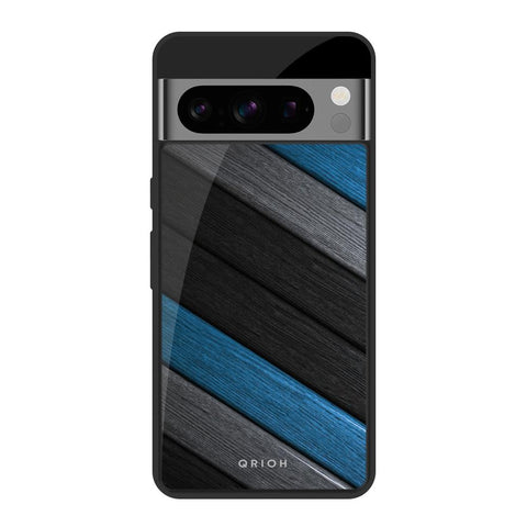 Multicolor Wooden Effect Glossy Case for Google Pixel 8 Pro
