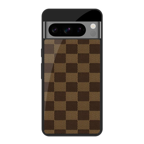 Brown Block Glossy Case for Google Pixel 8 Pro