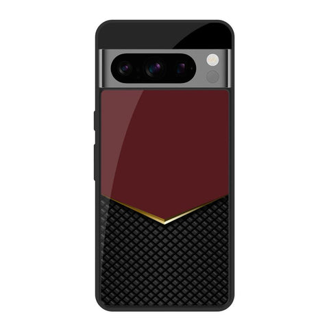 Shining Chevron Red Glossy Case for Google Pixel 8 Pro