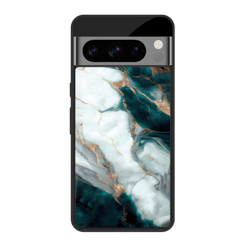 Aqua Green Marble Glossy Case for Google Pixel 8 Pro