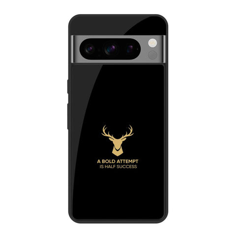Black Gold Deer Glossy Case for Google Pixel 8 Pro