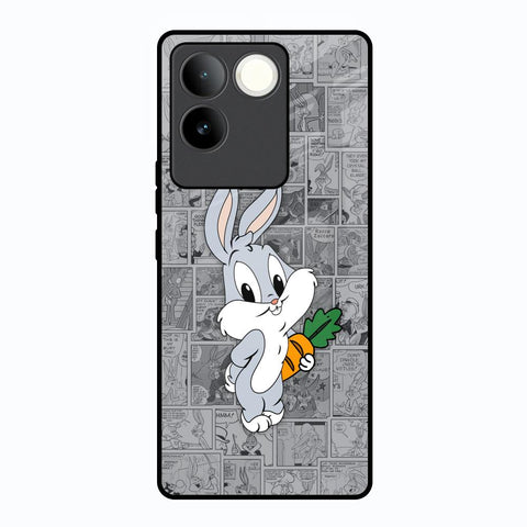 Cute Baby Bunny Glossy Case for Vivo T2 Pro 5G