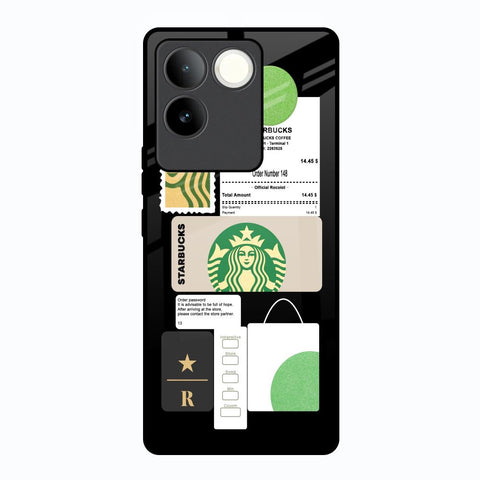 Coffee Latte Glossy Case for Vivo T2 Pro 5G