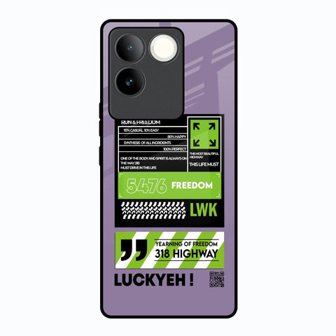 Run & Freedom Glossy Case for Vivo T2 Pro 5G