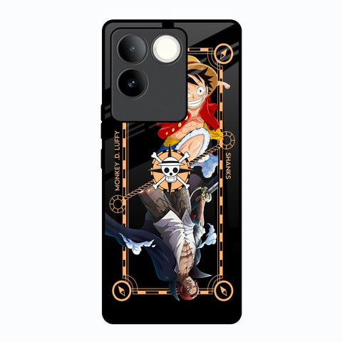 Shanks & Luffy Glossy Case for Vivo T2 Pro 5G