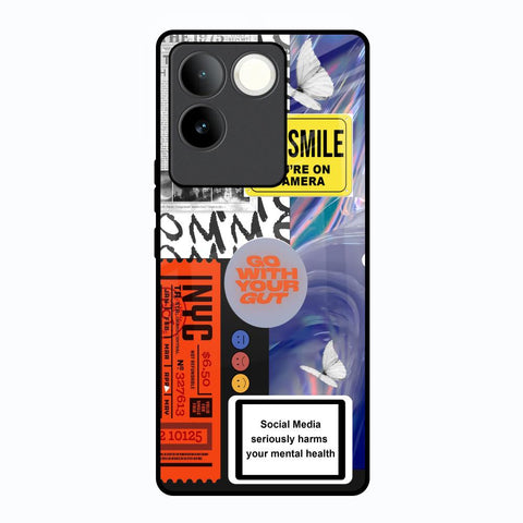 Smile for Camera Glossy Case for Vivo T2 Pro 5G