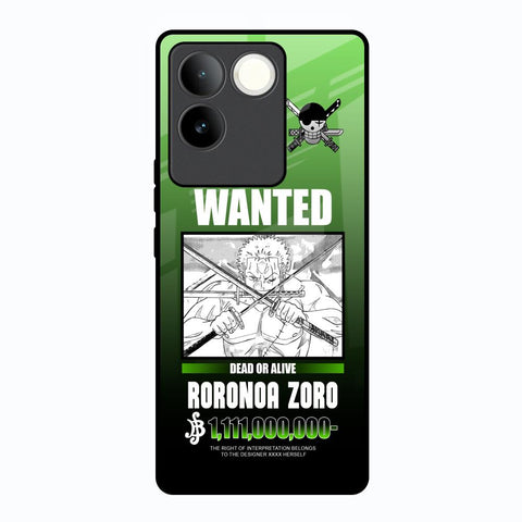 Zoro Wanted Glossy Case for Vivo T2 Pro 5G
