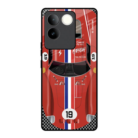 Racing Vintage Glossy Case for Vivo T2 Pro 5G