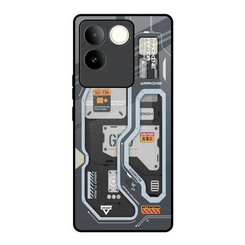 Retro Futuristic Glossy Case for Vivo T2 Pro 5G