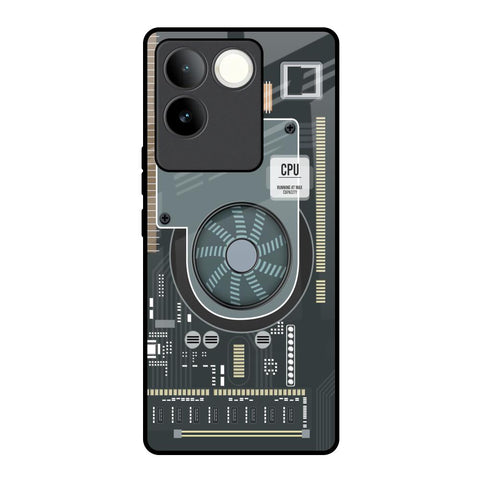 Motherboard Circuit Glossy Case for Vivo T2 Pro 5G