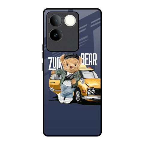 Adventurous Bear Glossy Case for Vivo T2 Pro 5G