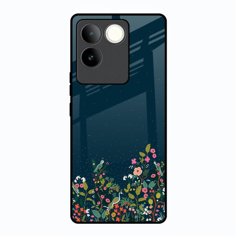 Small Garden Glossy Case For Vivo T2 Pro 5G