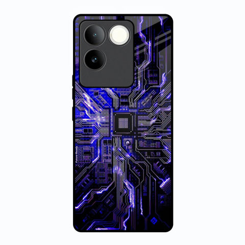 Techno Color Pattern Glossy Case For Vivo T2 Pro 5G