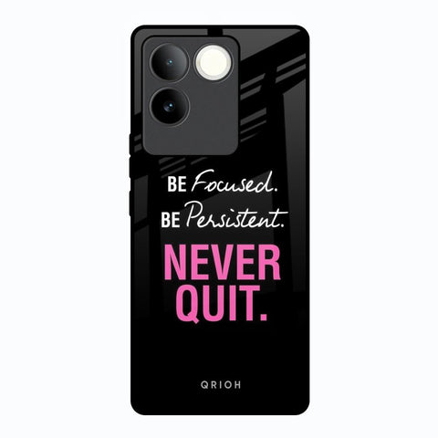 Be Focused Glossy Case for Vivo T2 Pro 5G