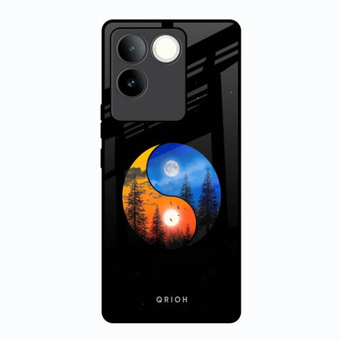 Yin Yang Balance Glossy Case for Vivo T2 Pro 5G