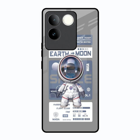 Space Flight Pass Glossy Case for Vivo T2 Pro 5G