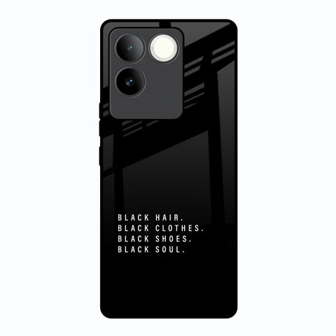 Black Soul Glossy Case for Vivo T2 Pro 5G