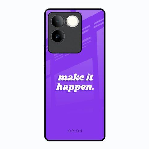 Make it Happen Glossy Case for Vivo T2 Pro 5G