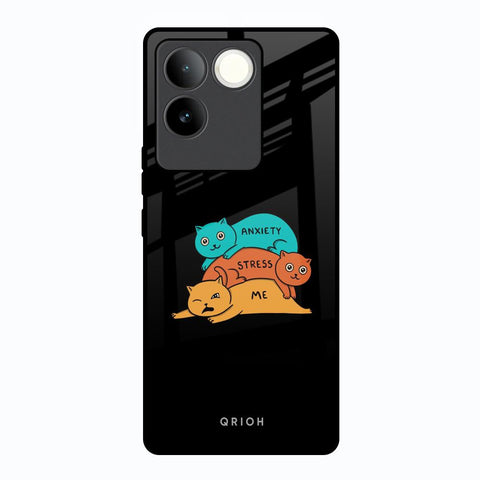 Anxiety Stress Glossy Case for Vivo T2 Pro 5G