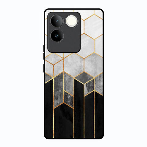 Tricolor Pattern Glossy Case for Vivo T2 Pro 5G