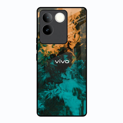 Watercolor Wave Glossy Case for Vivo T2 Pro 5G
