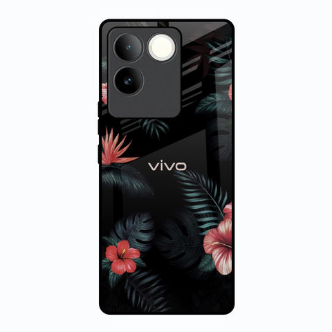 Tropical Art Flower Glossy Case for Vivo T2 Pro 5G