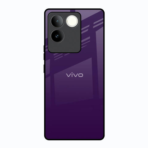 Dark Purple Glossy Case for Vivo T2 Pro 5G