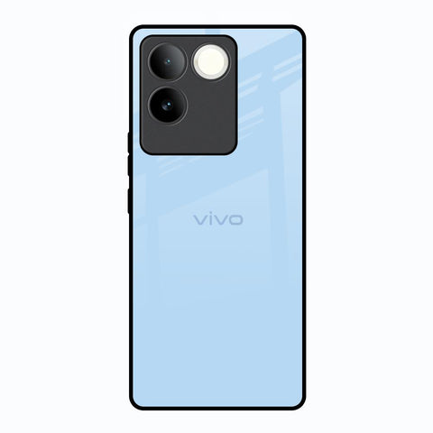 Pastel Sky Blue Glossy Case for Vivo T2 Pro 5G