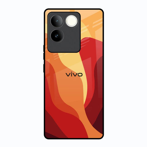 Magma Color Pattern Glossy Case for Vivo T2 Pro 5G