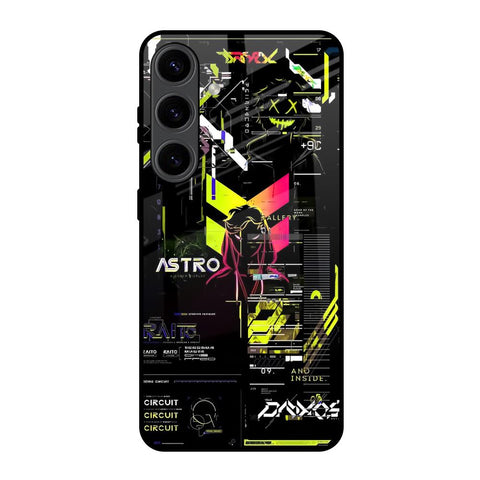 Astro Glitch Glossy Case for Samsung Galaxy S24 5G