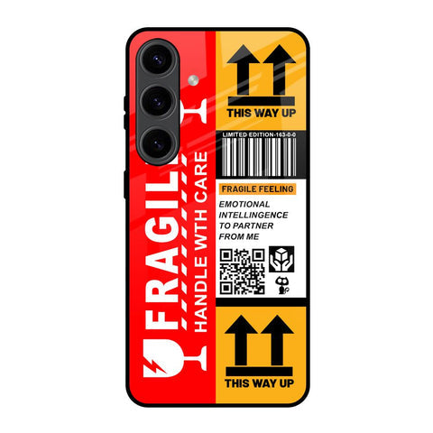 Handle With Care Glossy Case for Samsung Galaxy S24 5G