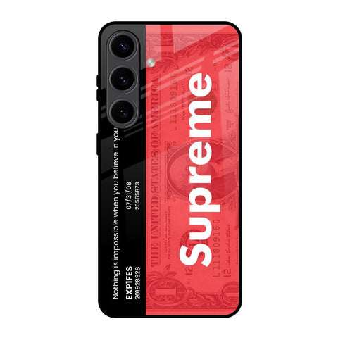 Supreme Ticket Glossy Case for Samsung Galaxy S24 5G