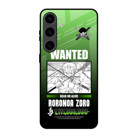 Zoro Wanted Glossy Case for Samsung Galaxy S24 5G