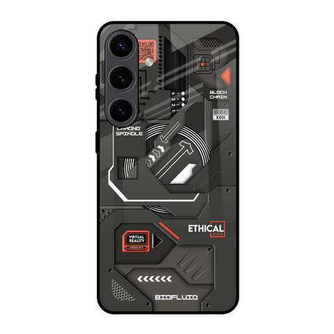 Tech Aesthetics Glossy Case for Samsung Galaxy S24 5G