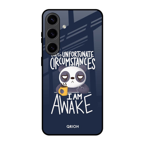 Struggling Panda Glossy Case for Samsung Galaxy S24 5G
