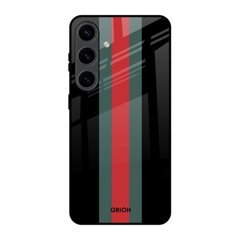 Vertical Stripes Glossy Case for Samsung Galaxy S24 5G