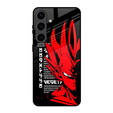 Red Vegeta Glossy Case for Samsung Galaxy S24 5G