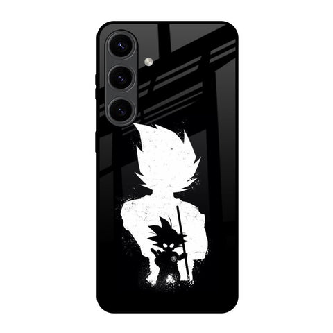 Monochrome Goku Glossy Case for Samsung Galaxy S24 5G