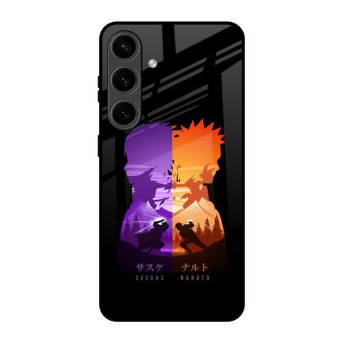 Minimalist Anime Glossy Case for Samsung Galaxy S24 5G